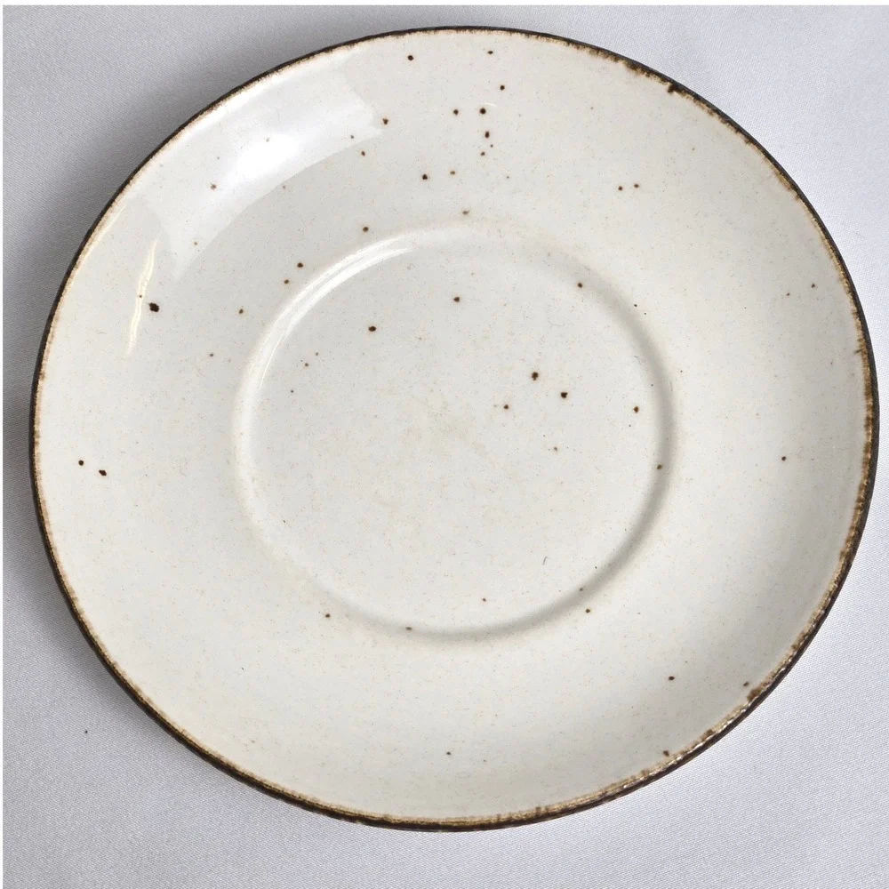 Lifestyle by J&G Meakin Replacement Saucer, Meklif Pattern, England, 5.75